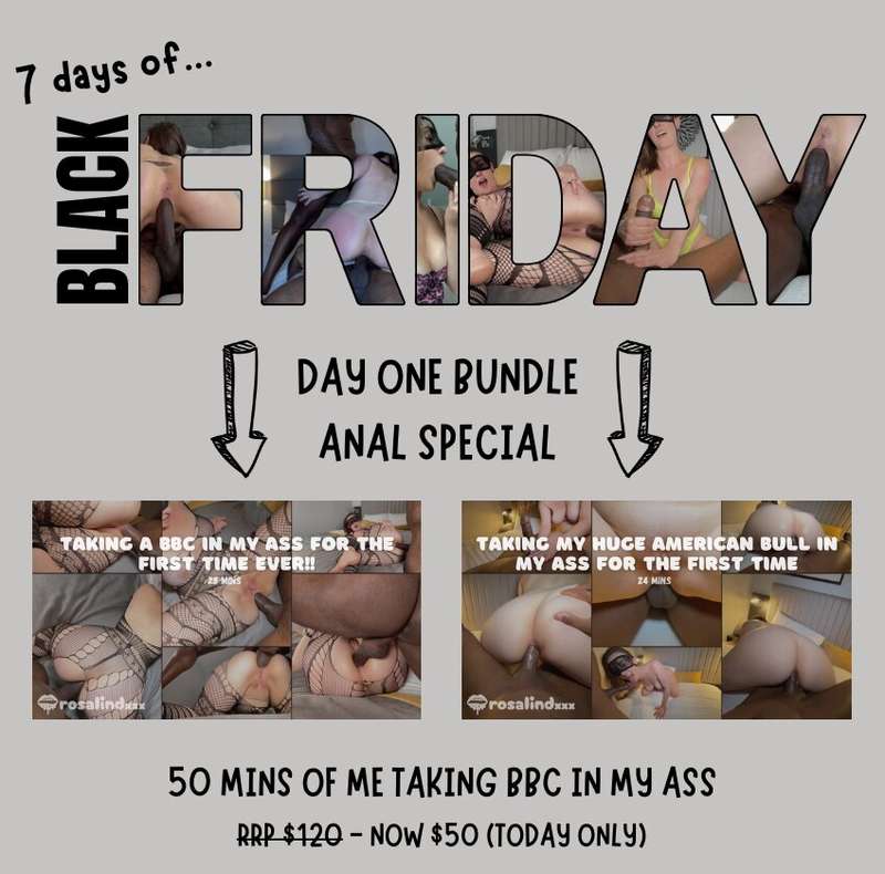 BLACK FRIDAY - DAY 1 BUNDLE OFFERToday's special bundle offe..