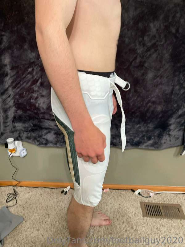 Me in football pants set 2 6