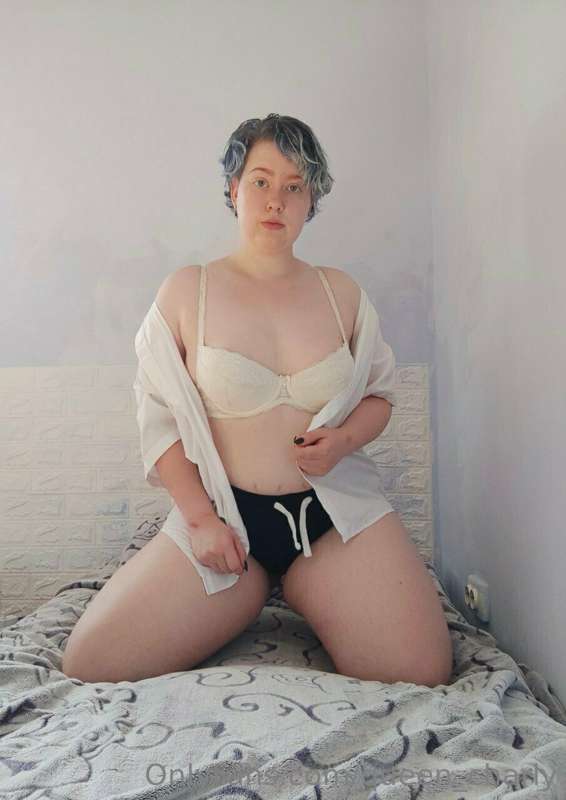 It looks like this bra is hiding something very juicy. one s..
