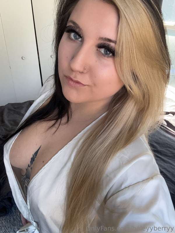 I felt cute in my robe ;)  2