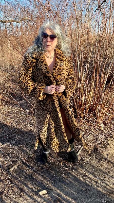 Feral, Kitty in the wild 😜 