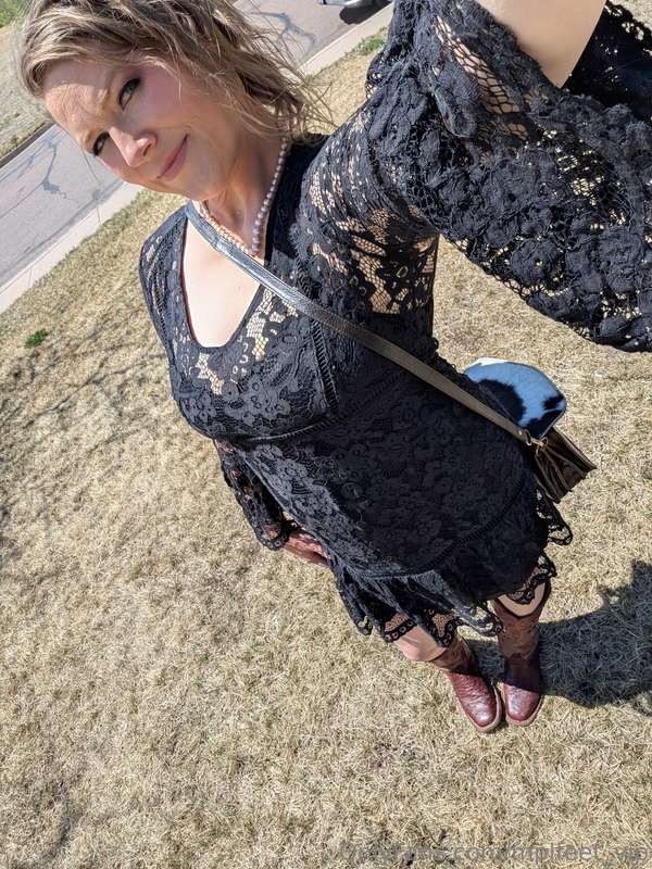 I love getting dressed up! Just a girl her dog and boots!!🥰🐶.. 6