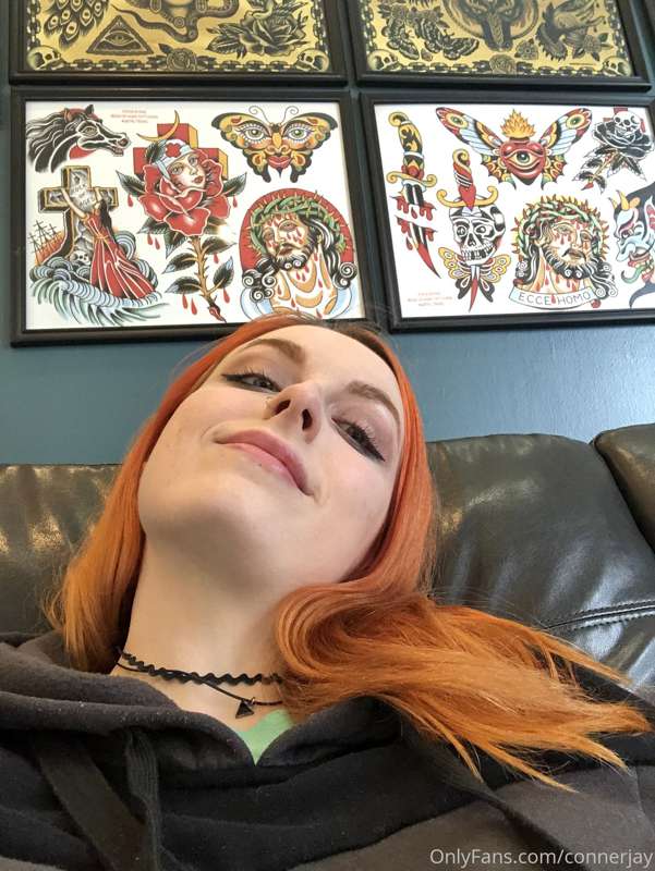 At my happy place getting stabbed