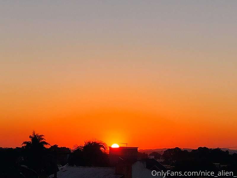 Cloudless sunset 3