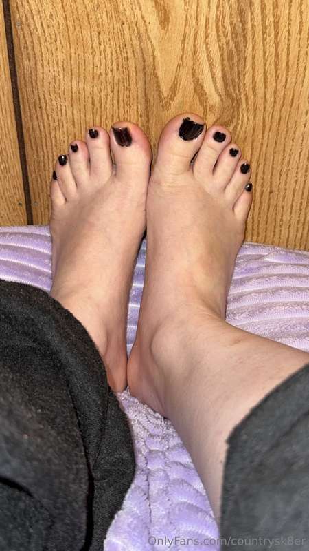 For the foot fetish guys (; 