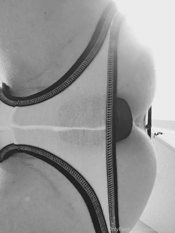 All plugged up in my jockstrap. You like?