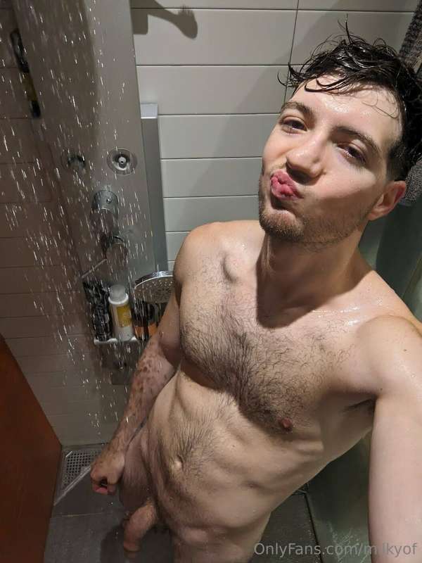 Love getting silly in the shower.