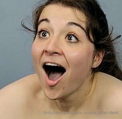 Guess what caused Alaina to make this face!