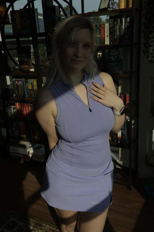 here's some unedited pics in my golf outfit