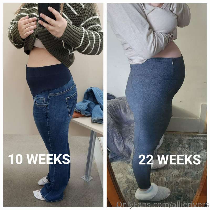 Some before and afters from throughout this pregnancy! You m.. 2