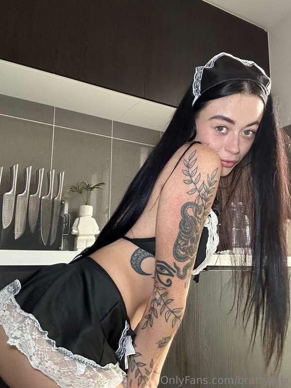 Would you watch me clean your whole house?😈