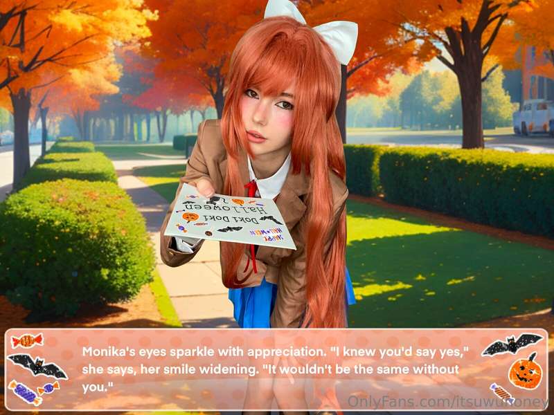 Doki Doki Halloween! (choose your own adventure) Part one - .. 1