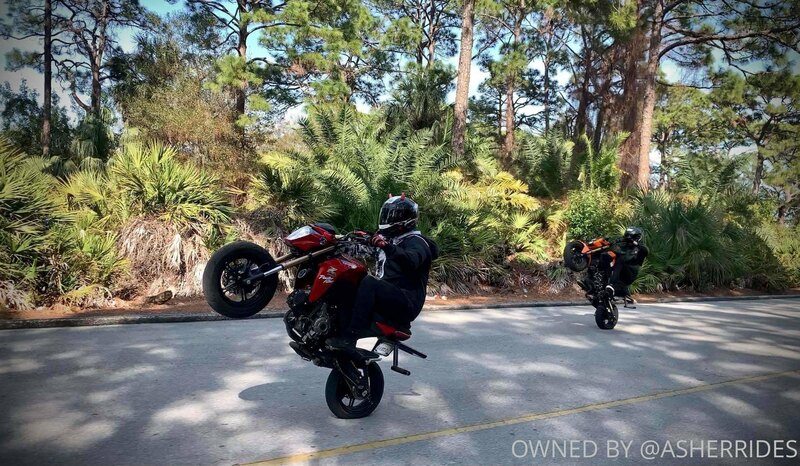 If you're on my snapchat you see me riding a lot. This pic i..