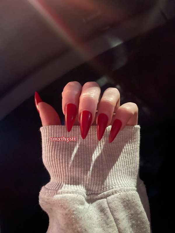 red nails ❣️ 2