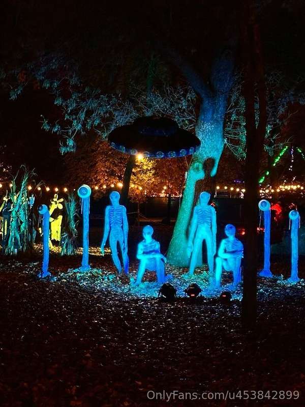 Spent the evening with my family at a Halloween park. Surpri.. 3