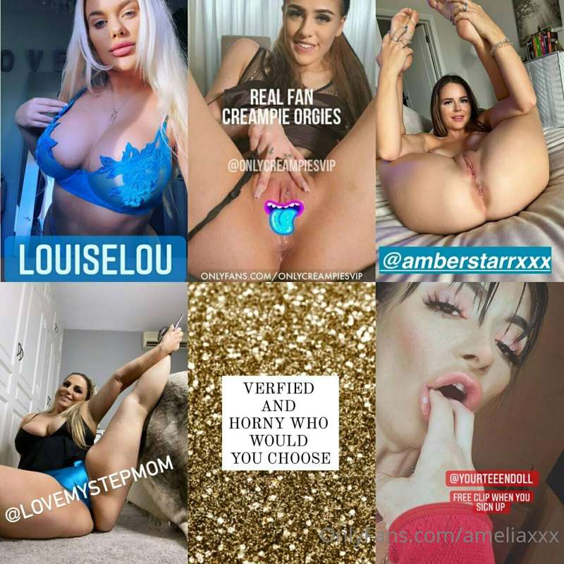 Hot hardcore creators who would you choose ? Fully VERFIED a..