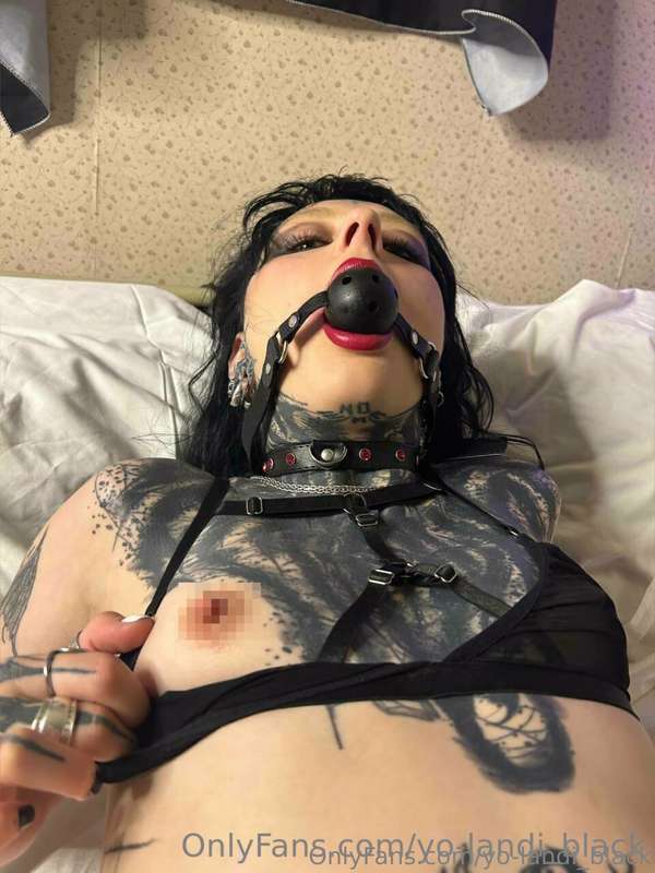 Do you want to put me on my knees, gag me and fuck me hard l..