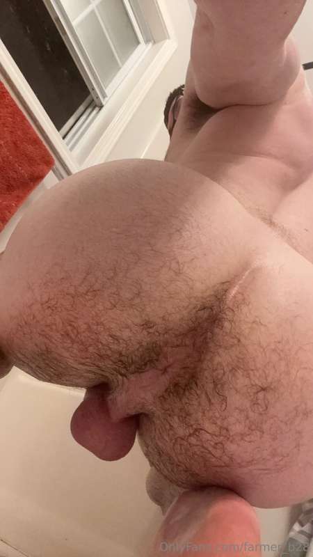 Who likes a hairy ass? Thinking about shaving it down a bit 1