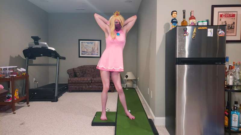 And here's slutty Tennis Peach! I always love out-of-charact.. 14