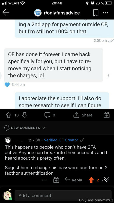friendly reminder to use the two factor authentification, ye..