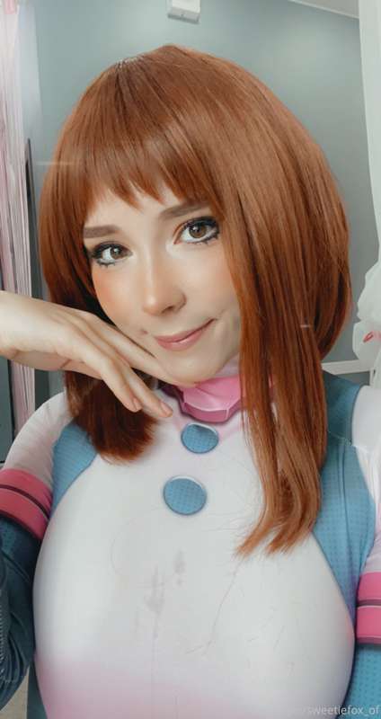 Yay! New cosplay! That’s second cosplay in my life x) Ochako.. 4