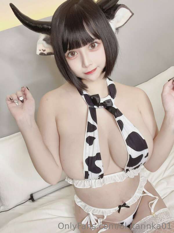 2023 February 2月套圖獎勵
＝乳牛寶寶 little cow ＝

該養一頭這樣的牛牛了吧❤️

！月訂閱.. 24