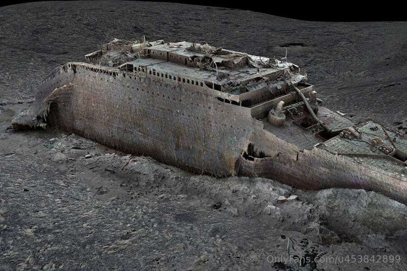I looked at pictures of the Titanic before bed, and now I’m .. 2