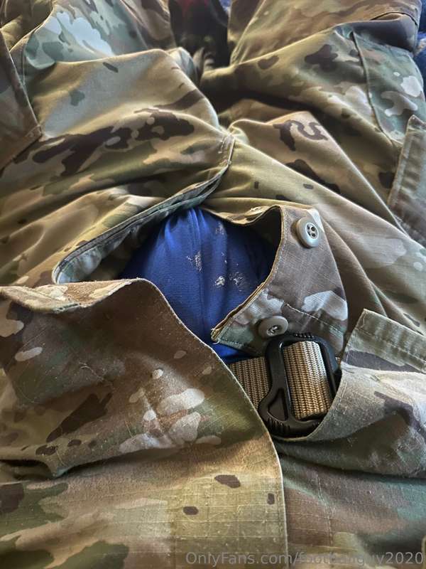 Jerking off in my uniform  4