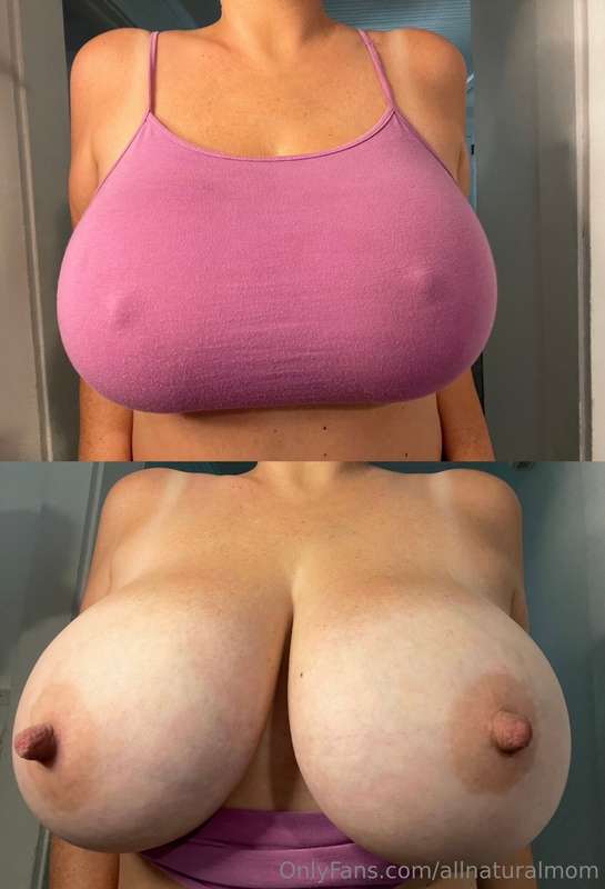 OKAY. Now my boobs officially are GINORMOUS 🤗😆 Pretty soon m..