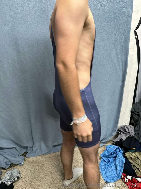 Wrestling singlet wearing private! 37