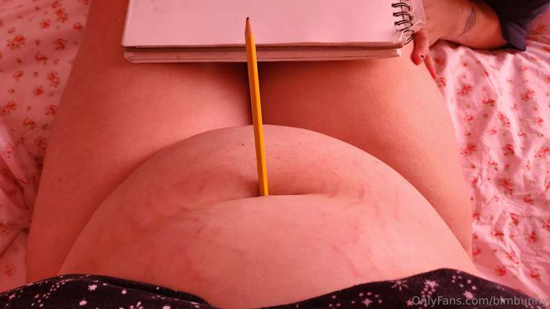 Having a big belly cons: hard to find clothes, never enough .. 1