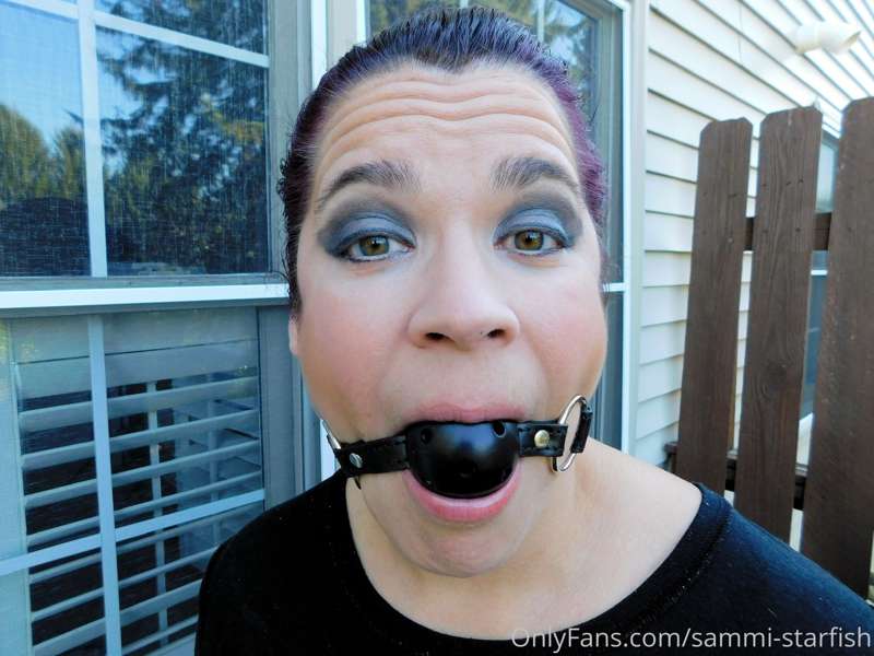 Ball gagged and ready for punishment part 1