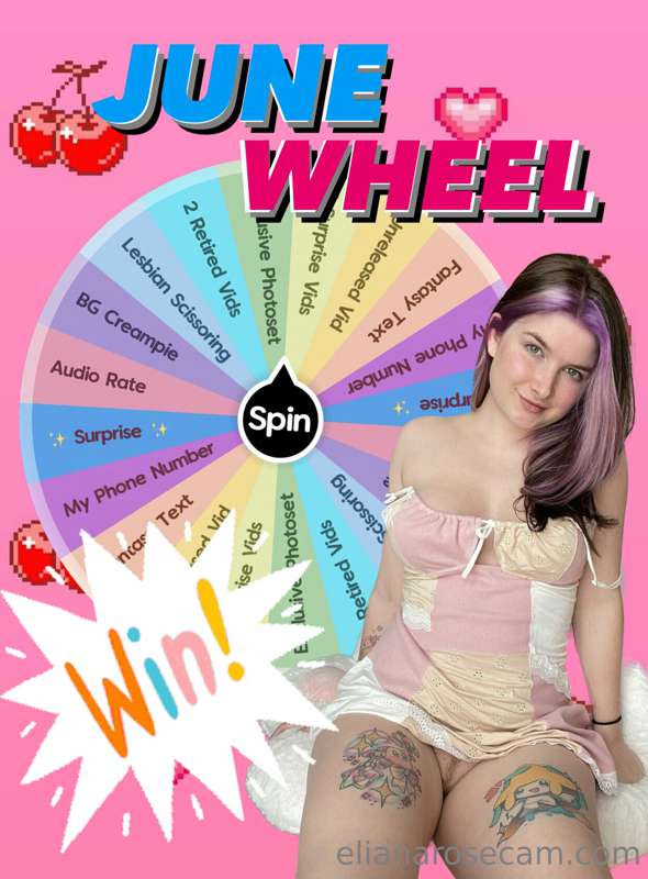 🍭 ***Eliana’s Wheel*** 🍭

My custom wheel is finally back! E..