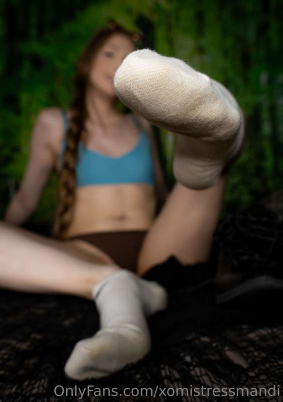 My feet are stuck inside these HOT boots all day! I bet you .. 10
