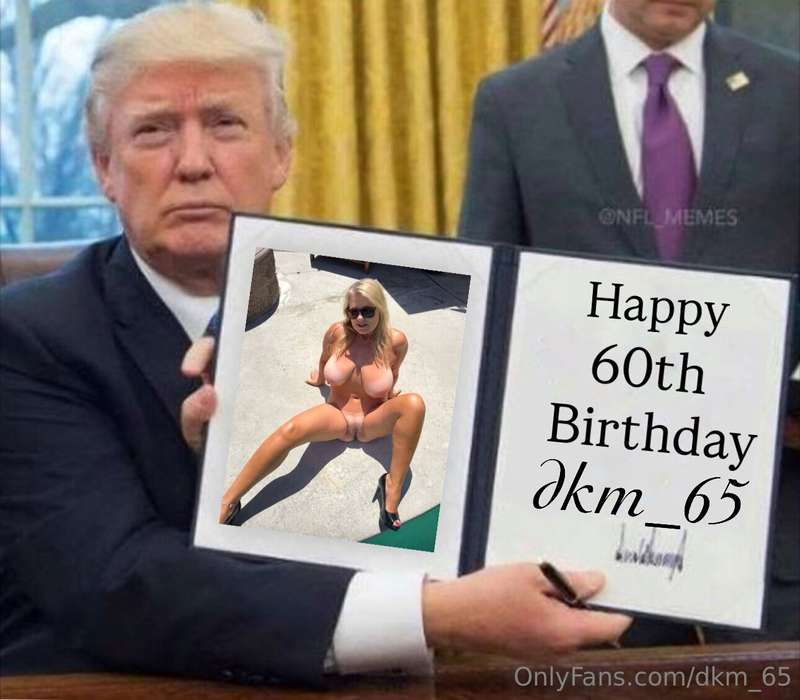 Why thank you Mr.President. To have an Executive Order decla..