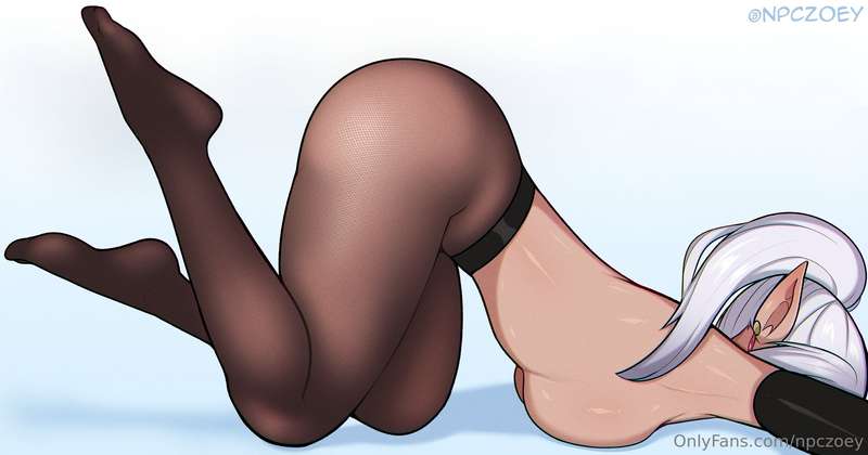 Felt like drawing Frieren in stockings~  1