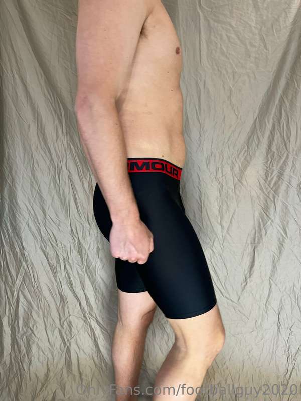 The sexy corporal in tight undies showing off his amazing as.. 14