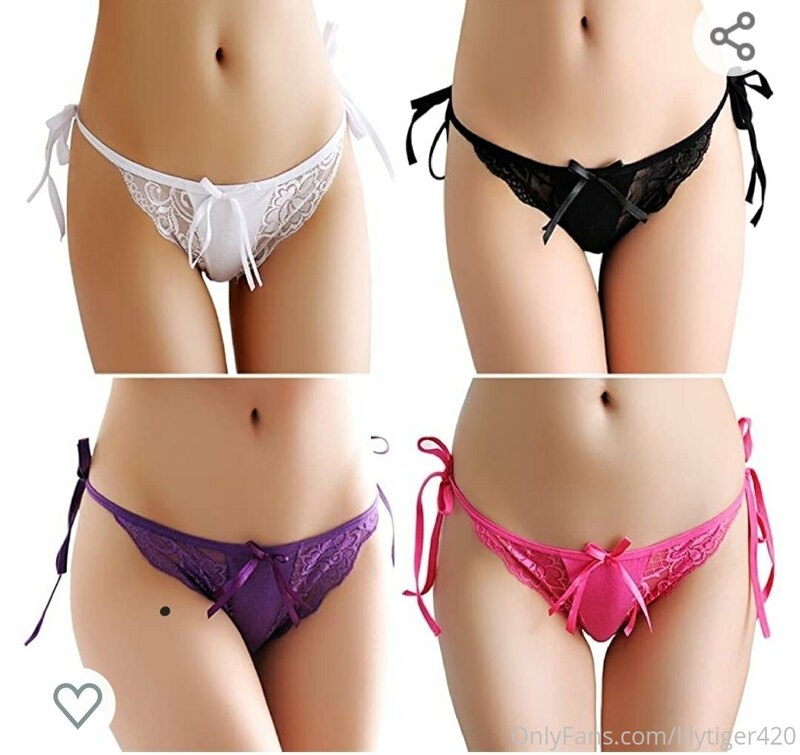 Just ordered these cute tie on panties special for a daddy w..