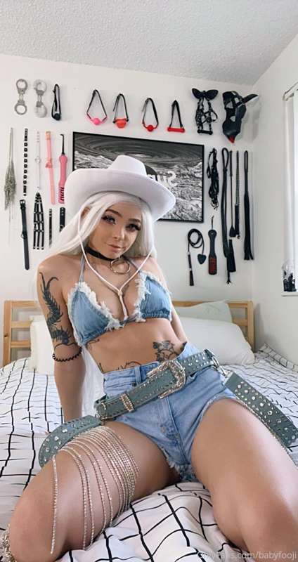 Jean cowgirl set 💙🤠 pt. 1 😏 4