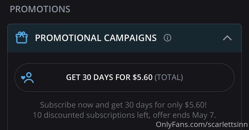 My paid page is on sale for $5.60 for 30 days instead of $16..