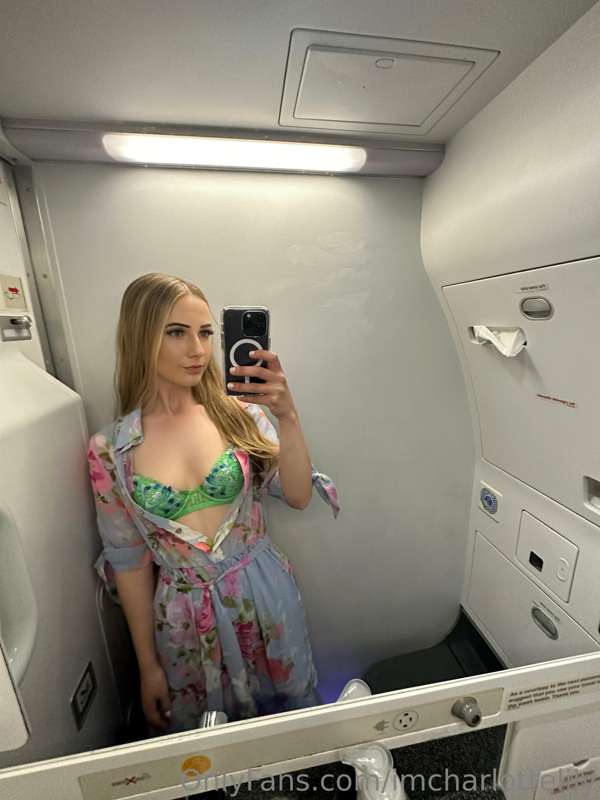 Have you seen what I get up to during short flights for film..