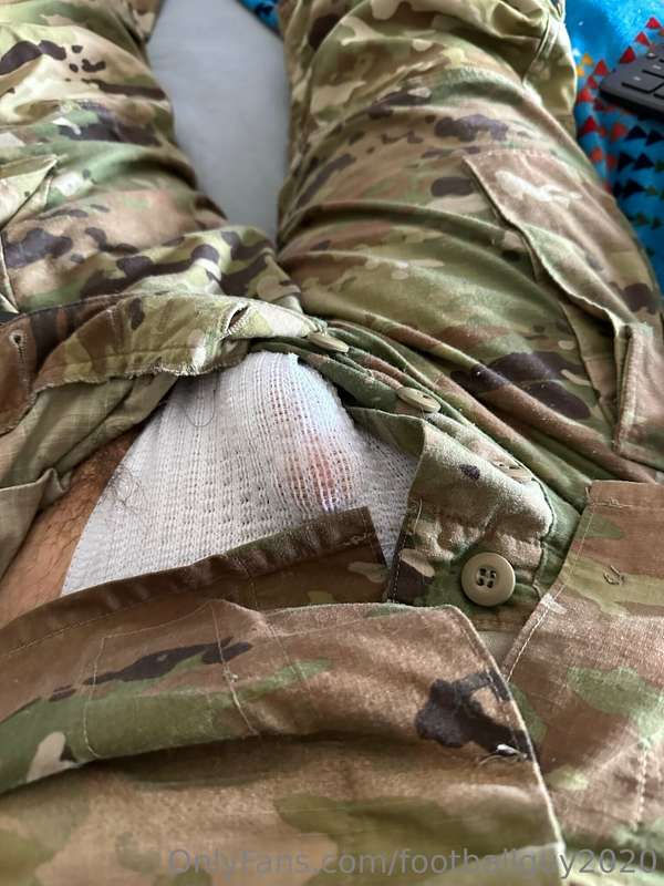 Had a fun jerk off session in uniform and wearing a jock! Ch.. 1