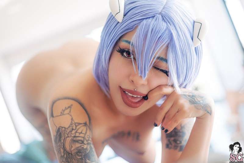 She doesn’t say much, but one look from @succubusmess as Rei.. 14