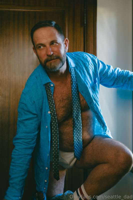 Dad came home and couldn’t wait to rip his clothes off and j.. 5