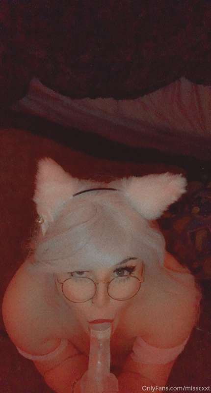 I made a blow job video I will be sending it out in messages.. 3