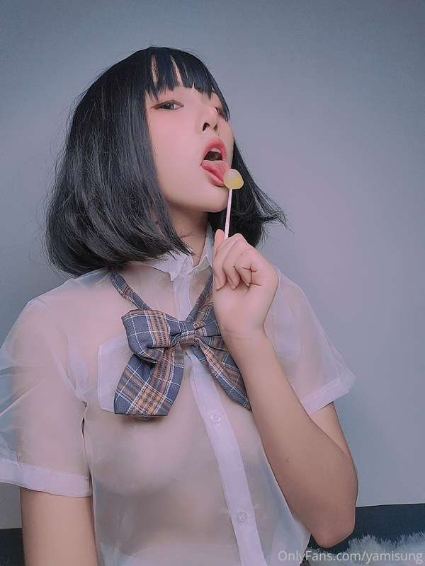 Want to lick candy? 1