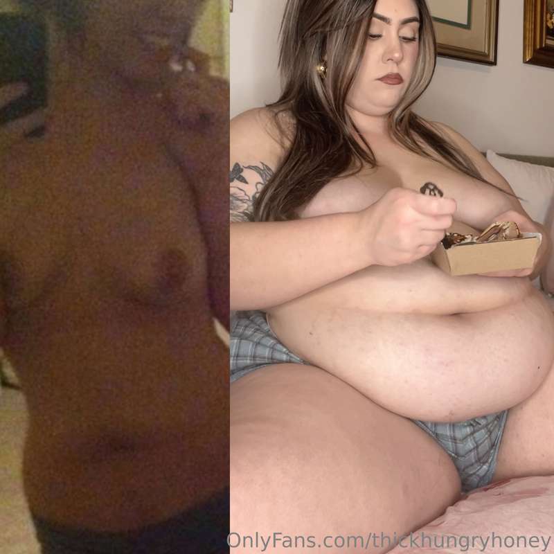 Little miss ruined her body to be a fat fucking pig 💖🐽 5