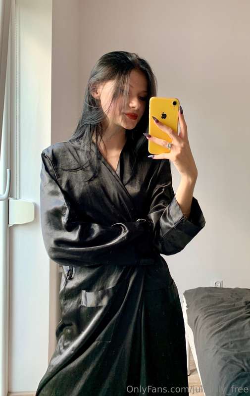 imagine that I came to your house wearing only a black rainc..