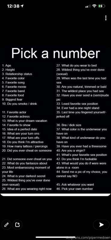 Message me ✨TWO✨ Numbers and You can unlock my answer for on..