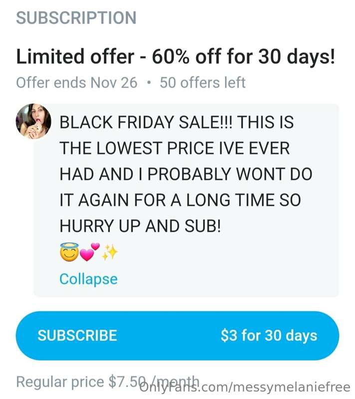 My main page is on sale this weekend! Take advantage of this..